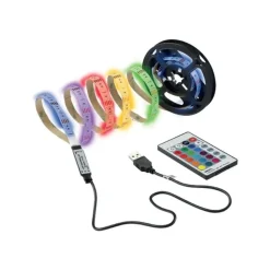 WE - Bande de lumière - LED - 16 couleurs - 2 m
