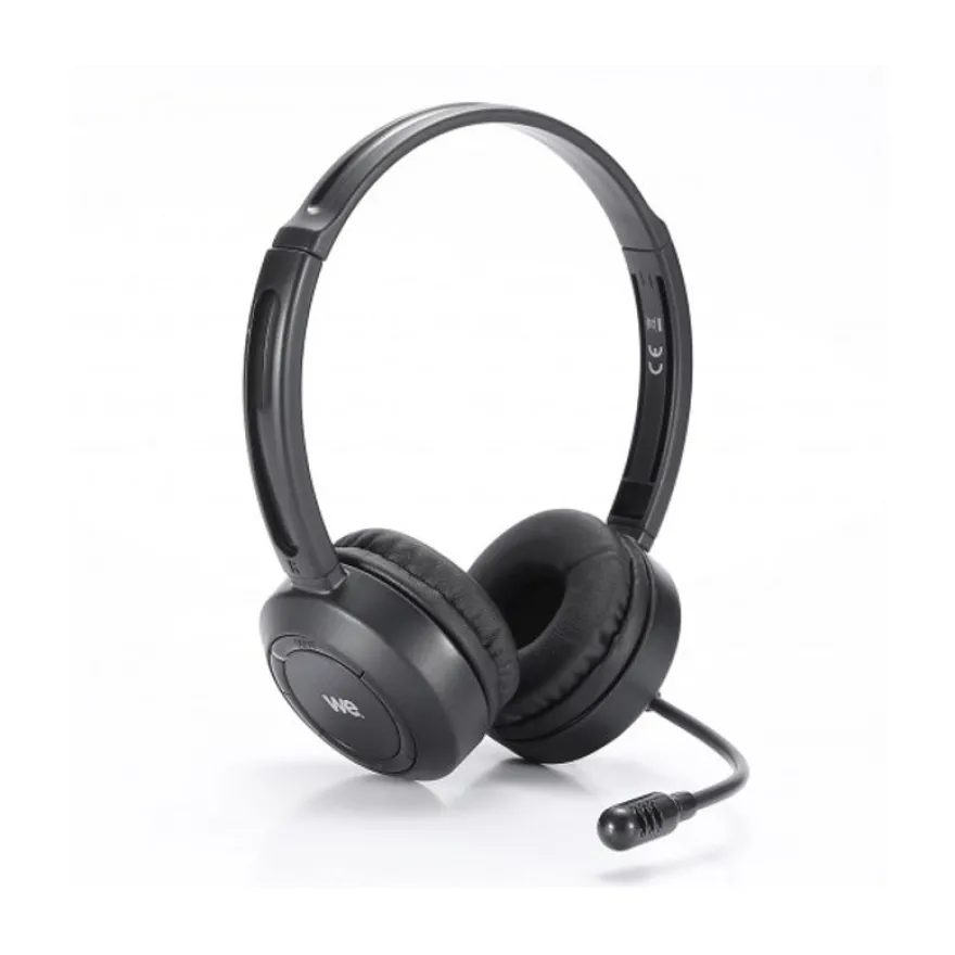 WE - Casque sans fil avec micro - noir