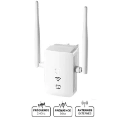 We - Répéteur Wi-Fi WE - dual band 1200 2.4GHz - blanc