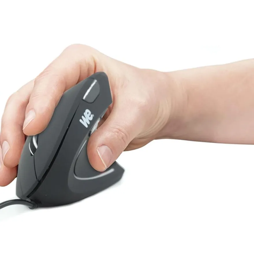 WE - souris filaire ergonomique - noir