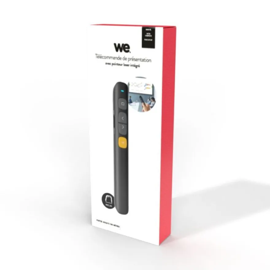 WE Connect - télécommande de présentation - pointeur laser