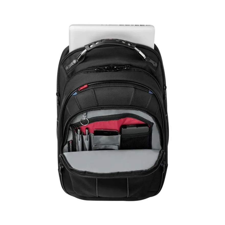 Wenger Carbon - Sac à dos pour ordinateur portable 17" - noir