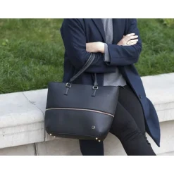 Wenger Eva - Sac à main avec pochette amovible pour ordinateur portable 13" - noir