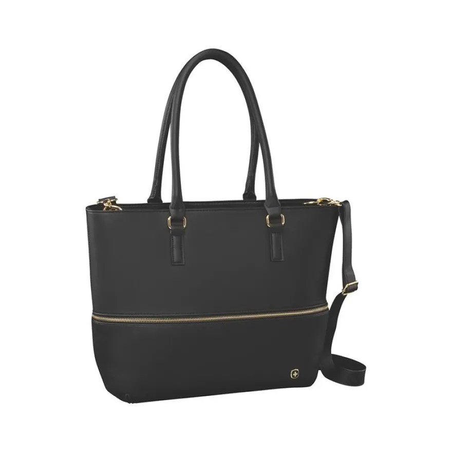 Wenger Eva - Sac à main avec pochette amovible pour ordinateur portable 13" - noir
