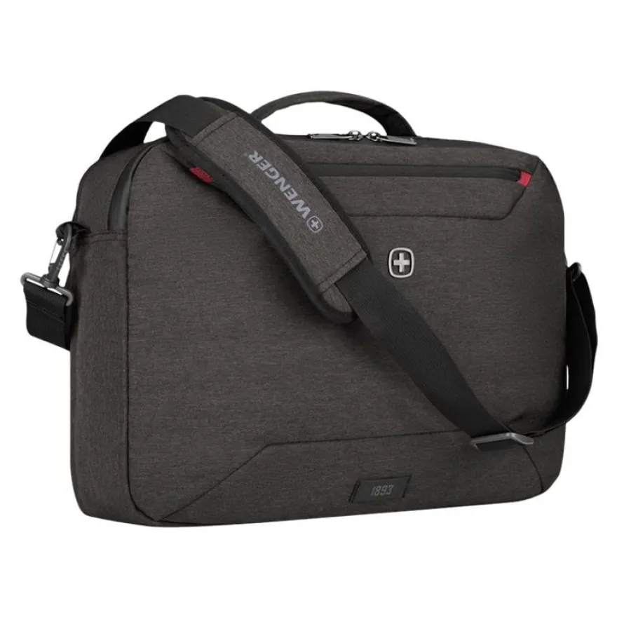 Wenger MX Commute - Sacoche pour ordinateur portable 16" - Gris bruyère