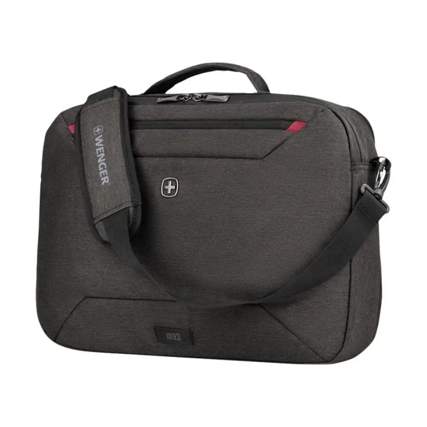 Wenger MX Commute - Sacoche pour ordinateur portable 16" - Gris bruyère