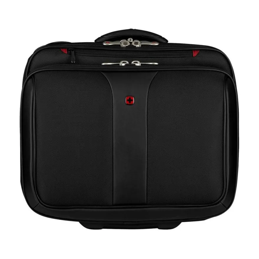 Wenger Patriot - Trolley 17" avec sacoche pour ordinateur portable 15,6" - noir