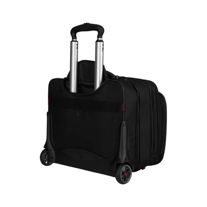 Wenger Patriot - Trolley 17" avec sacoche pour ordinateur portable 15,6" - noir
