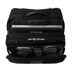 Wenger Patriot - Trolley 17" avec sacoche pour ordinateur portable 15,6" - noir