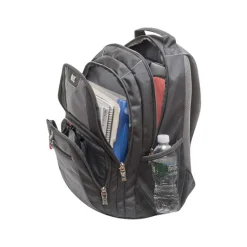 Wenger Pillar - Sac à dos pour ordinateur portable 16" - noir/gris