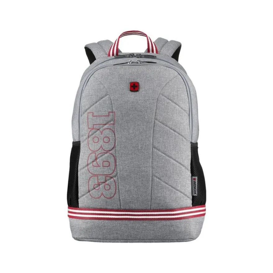 Wenger Quadma - Sac à dos pour ordinateur portable 16" - gris