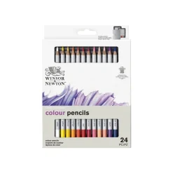 Winsor & Newton Studio Collection - pack de 24 crayons de couleur - coloris assortis