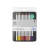 Winsor & Newton Studio Collection - 24 Crayons de couleur - boîte en métal - couleurs assorties