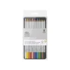 Winsor & Newton Studio Collection - 12 Crayons de couleur - boîte en métal - couleurs assorties