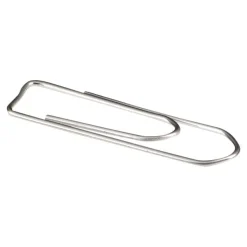 Wonday - 100 Trombones attaches-lettres - 30 mm - acier