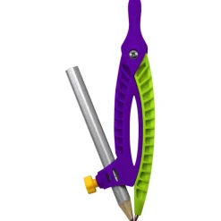 Wonday - compas scolaires avec bague universelle et crayon – Branches en plastique de 13 cm