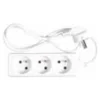 Wonday - Multiprise - 3 Prises sans interrupteur - 4m - Blanc