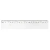 Wonday - Règle plastique 20 cm - transparente