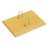 Wonday - Socle pour éphéméride bois - 2 arceaux métal