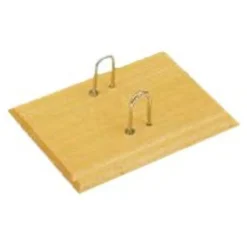 Wonday - Socle pour éphéméride bois - 2 arceaux métal