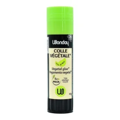 Wonday Green - Bâton de colle - 40 g - blanc - amidon de pomme de terre, eau