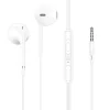 WOW - Ecouteurs filaires avec micro - intra-auriculaire - blanc