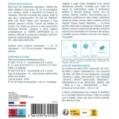 Wyritol - Lingettes désinfectantes toutes surfaces - 120 feuilles