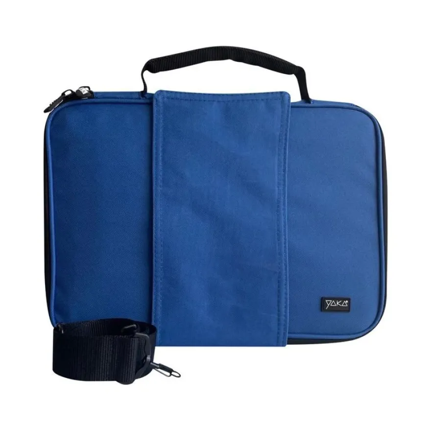 YaKa - Sacoche pour ordinateur portable 15" - bleu