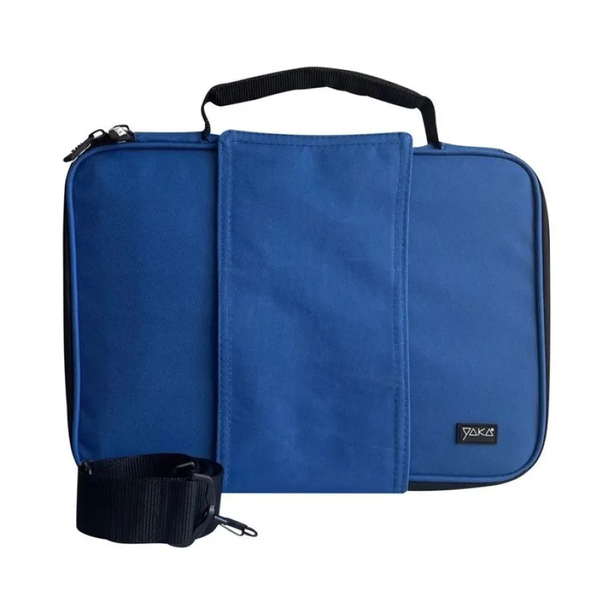 YaKa - Sacoche pour ordinateur portable 13" - bleu