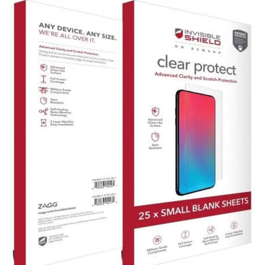 Zagg - Film de Protection ISOD Smart FM Small pour machine à découper Zagg
