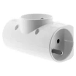 zenitech - Multiprise tripplite - blanc