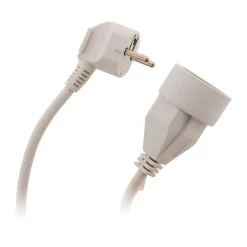 Zenitech - rallonge electrique blanc 3m
