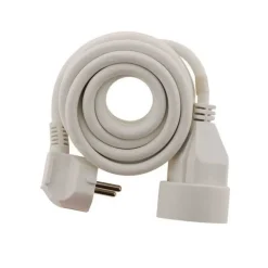 Zenitech - rallonge electrique blanc 3m