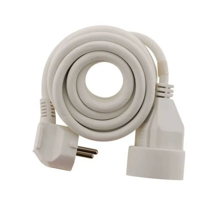 Zenitech - rallonge electrique blanc 3m