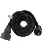 zenitech - Rallonge éléctrique - 5 m - noir