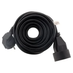 Zenitech - Rallonge éléctrique 16A - 10 m - Noir