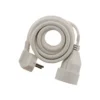 zenitech - Rallonge éléctrique - 5 m - blanc