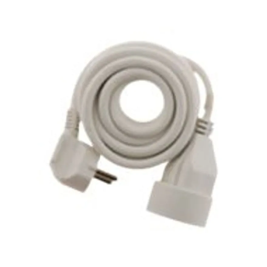 zenitech - Rallonge éléctrique - 5 m - blanc